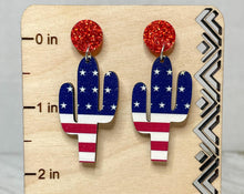 Load image into Gallery viewer, Patriotic Cactus