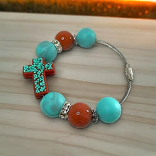 Load image into Gallery viewer, "Tooled Cross"