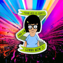 Load image into Gallery viewer, "Ass is Grass" Tina Magnet
