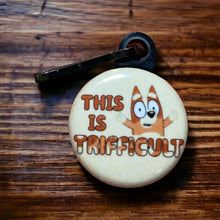 Load image into Gallery viewer, This is Trifficult-Zipper Pull