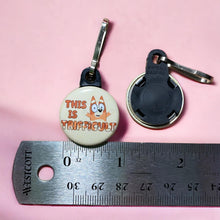 Load image into Gallery viewer, This is Trifficult-Zipper Pull