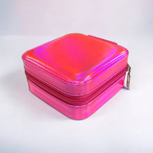 Load image into Gallery viewer, Metallic Travel Jewelry Case