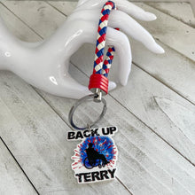 Load image into Gallery viewer, Back Up Terry Keychain