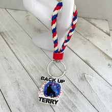 Load image into Gallery viewer, Back Up Terry Keychain