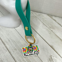 Load image into Gallery viewer, Hippie Mom Life Keychain