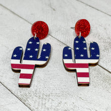 Load image into Gallery viewer, Patriotic Cactus