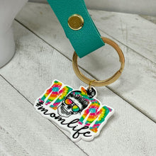 Load image into Gallery viewer, Hippie Mom Life Keychain