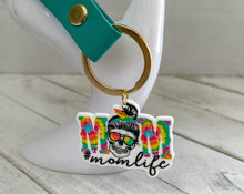 Load image into Gallery viewer, Hippie Mom Life Keychain