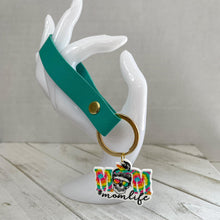 Load image into Gallery viewer, Hippie Mom Life Keychain