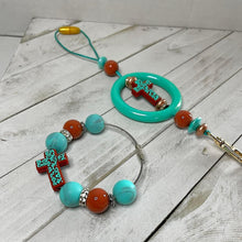 Load image into Gallery viewer, "Tooled Cross"