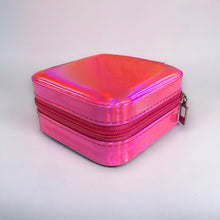 Load image into Gallery viewer, Metallic Travel Jewelry Case