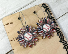 Load image into Gallery viewer, Red, White & Baseball