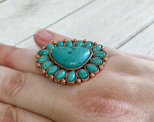 Load image into Gallery viewer, Turquoise Obsession Ring