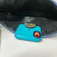 Load image into Gallery viewer, Blue Steel Wristlet