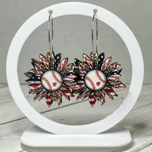 Load image into Gallery viewer, Red, White & Baseball