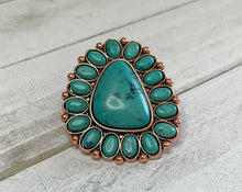 Load image into Gallery viewer, Turquoise Obsession Ring