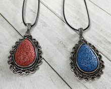 Load image into Gallery viewer, Lava Stone Diffuser Necklace