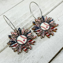 Load image into Gallery viewer, Red, White & Baseball