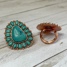 Load image into Gallery viewer, Turquoise Obsession Ring