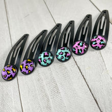 Load image into Gallery viewer, Flashy Leopard Clip Set