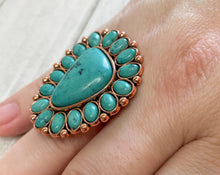 Load image into Gallery viewer, Turquoise Obsession Ring