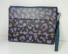 Load image into Gallery viewer, Blue Steel Wristlet