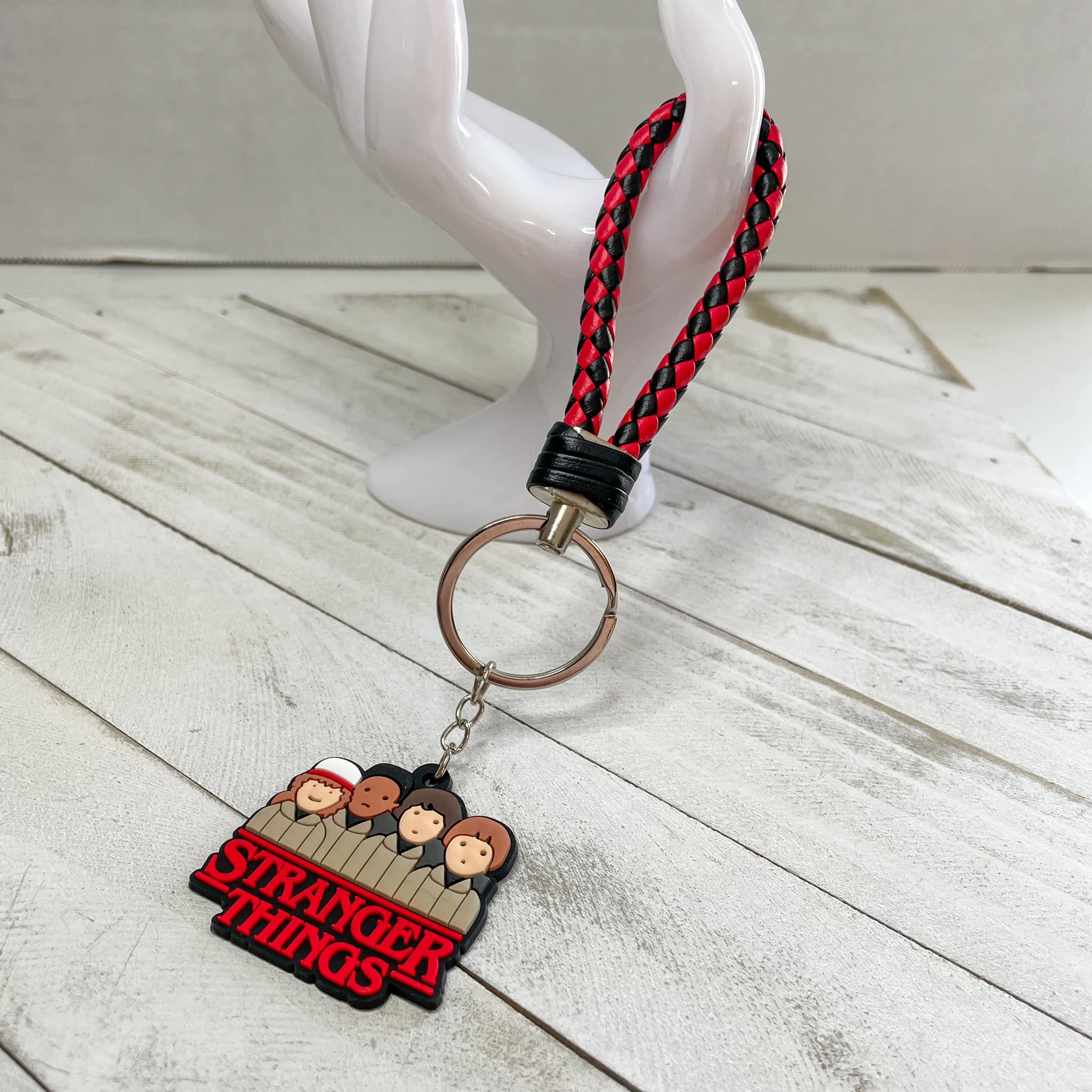 Stranger Things Inspired Ribbon Lanyard, Badge Holder, Keychain, Gift 