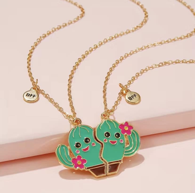 Cactus Cutie BFF Necklaces