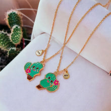 Load image into Gallery viewer, Cactus Cutie BFF Necklaces
