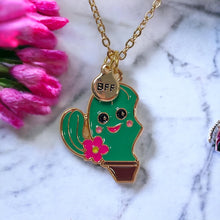 Load image into Gallery viewer, Cactus Cutie BFF Necklaces
