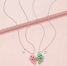 Load image into Gallery viewer, Narwhal BFF Necklaces
