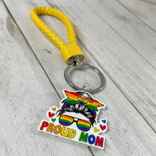 Load image into Gallery viewer, Proud Mom Keychain
