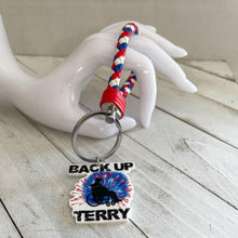 Load image into Gallery viewer, Back Up Terry Keychain
