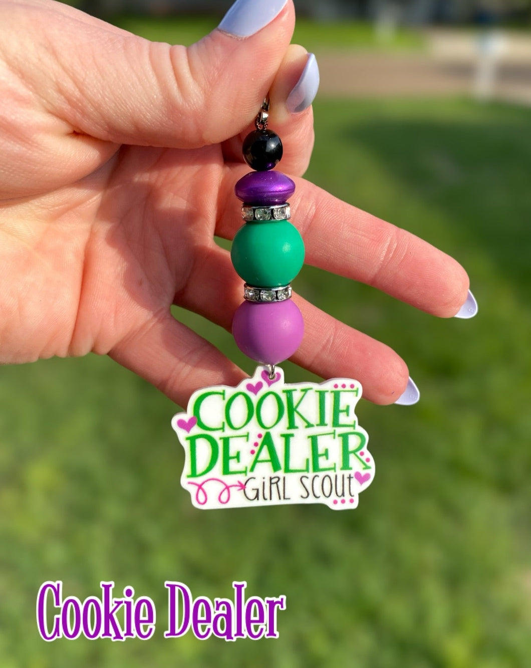 Girl Scout-Zipper Pull