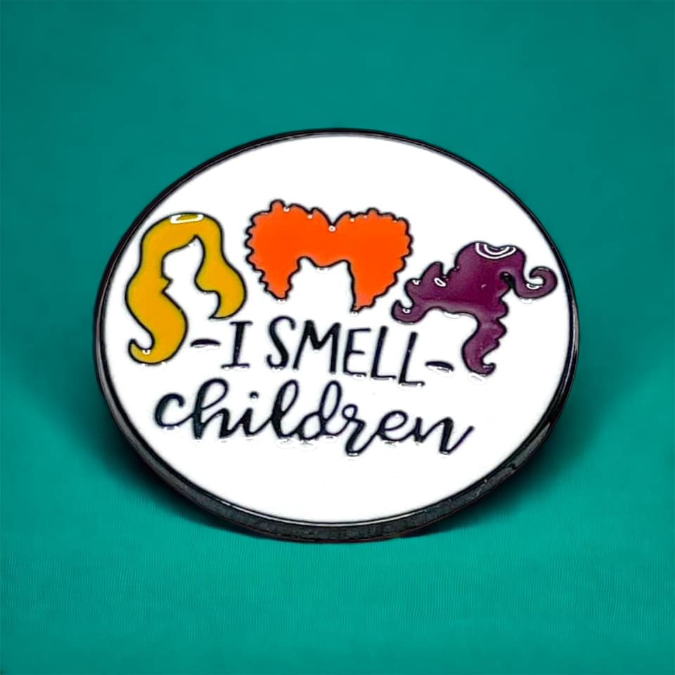 I Smell Children Pin