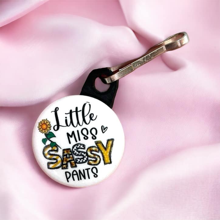 Sassy Pants-Zipper Pull