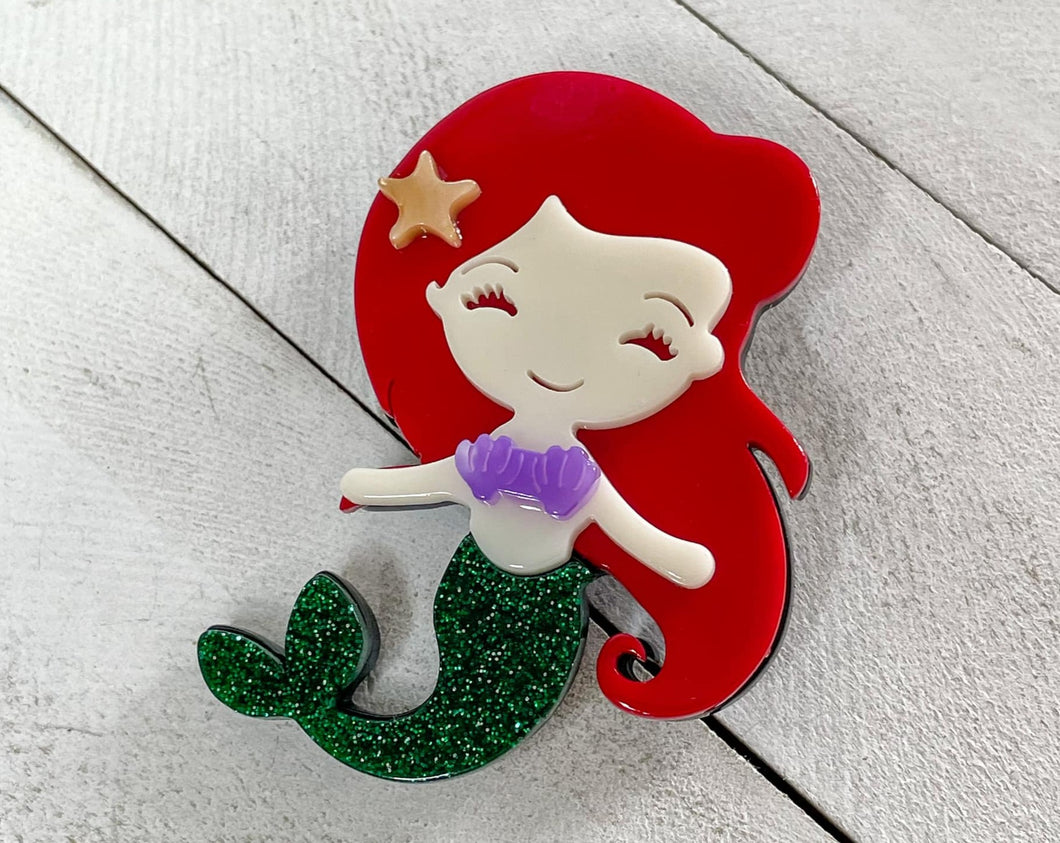 Mermaid You Look Pin