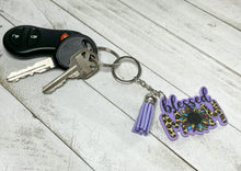 Load image into Gallery viewer, Blessed Mom Keychain
