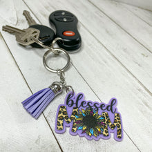 Load image into Gallery viewer, Blessed Mom Keychain
