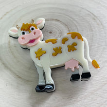 Load image into Gallery viewer, Caramel Heifer Pin
