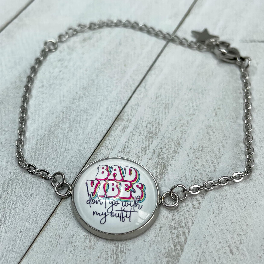 No Bad Vibes Bracelet