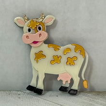 Load image into Gallery viewer, Caramel Heifer Pin
